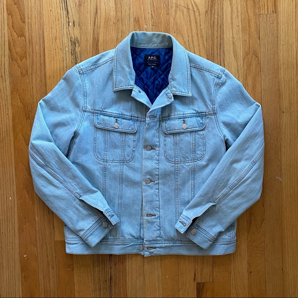 APC Lined Denim Jacket